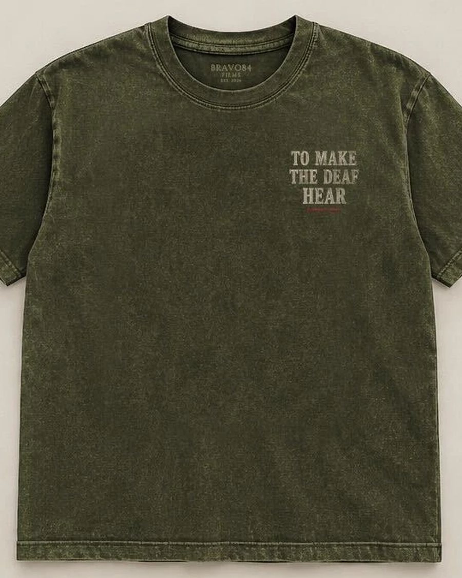 To Make the Deaf Hear tee